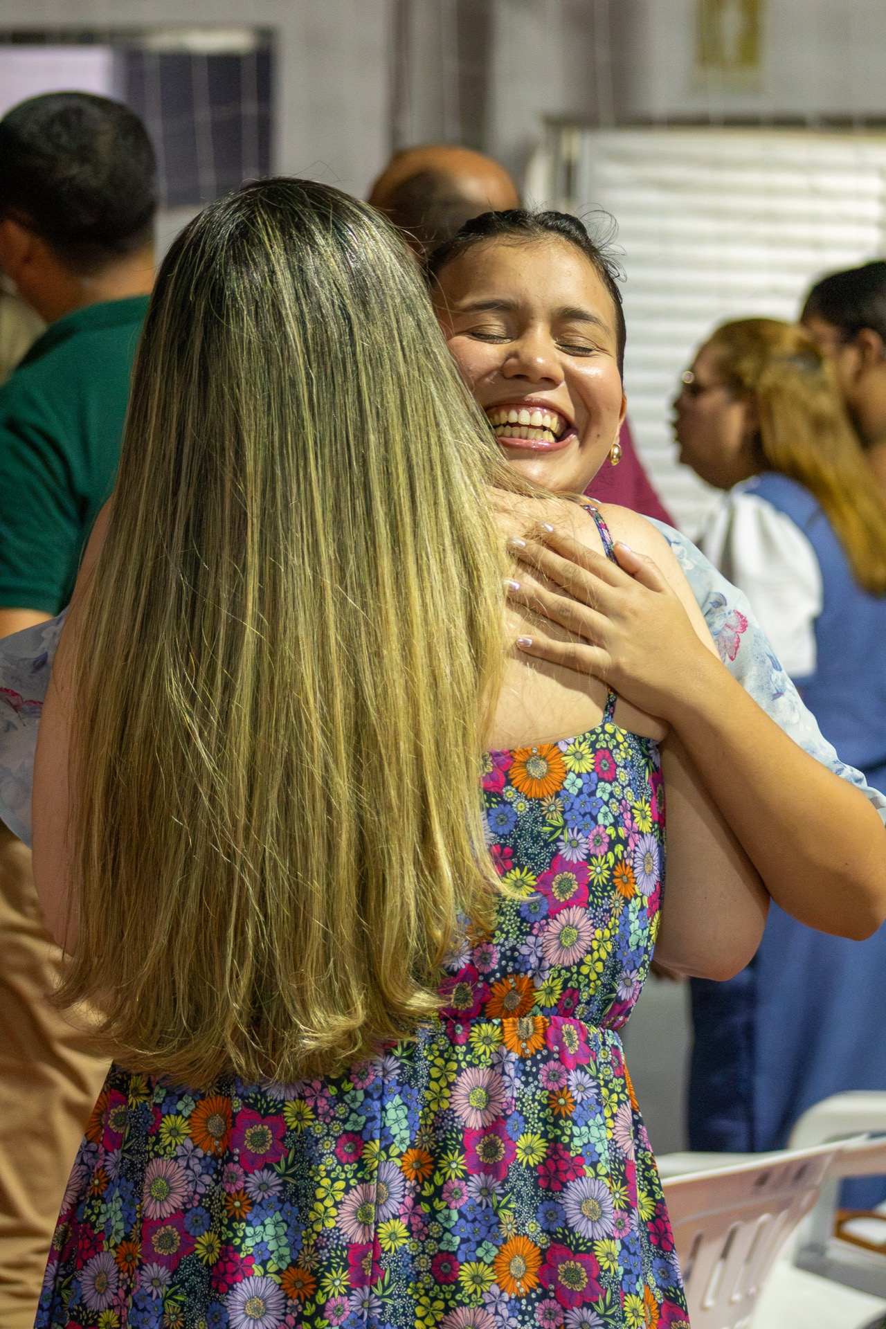 Acolhimento na igreja